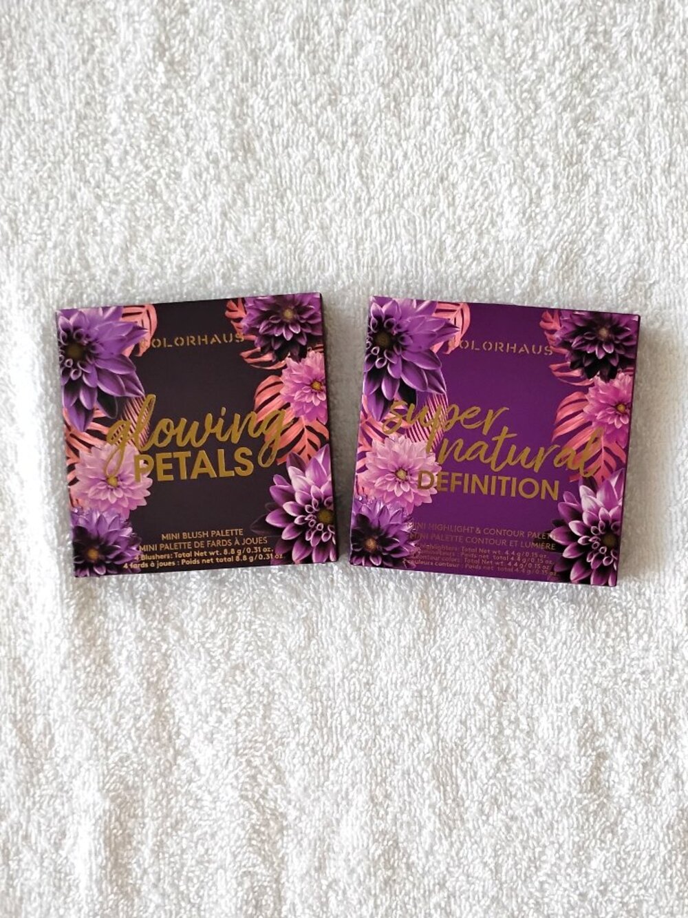 New & Sealed (2) Package COLORHAUS Beauty Palettes